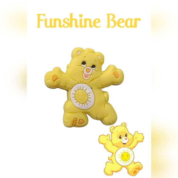 BOGO!! BUNDLE For Discount!!!    Care Bear Croc Charm Funshine Bear - Picture 1 of 1